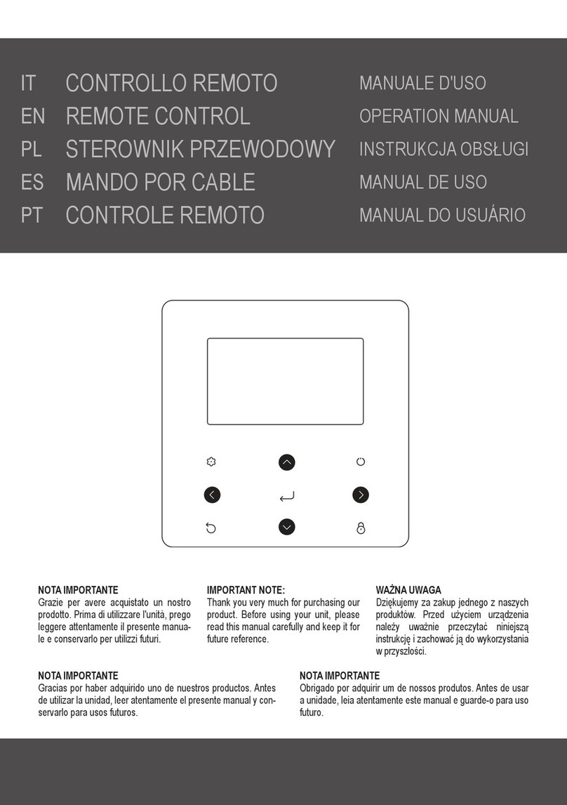 Riello NXHM 018 Operation manual