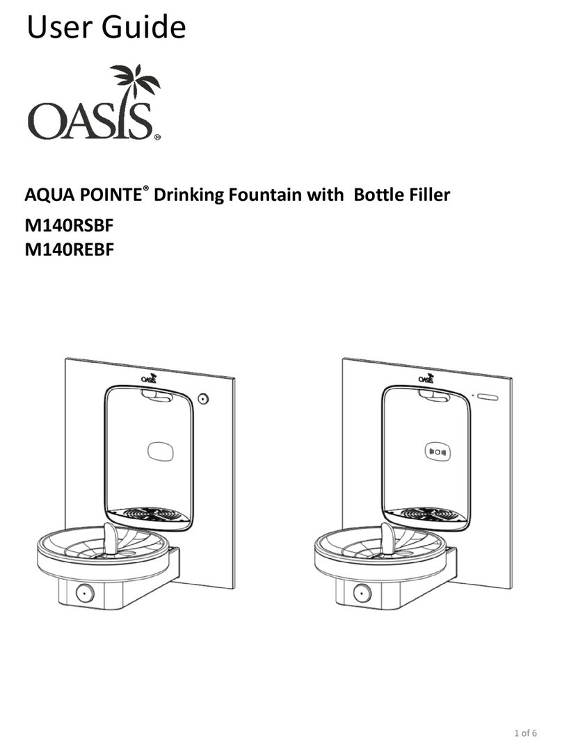 Oasis AQUA POINTE M140RSBF user guide