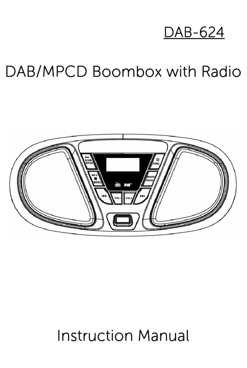 MAJORITY DAB-624 instruction manual