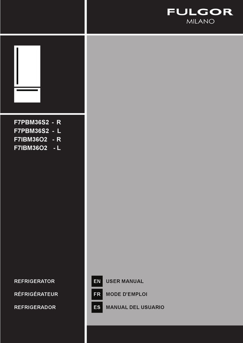 Fulgor Milano F7PBM36S2-R user manual