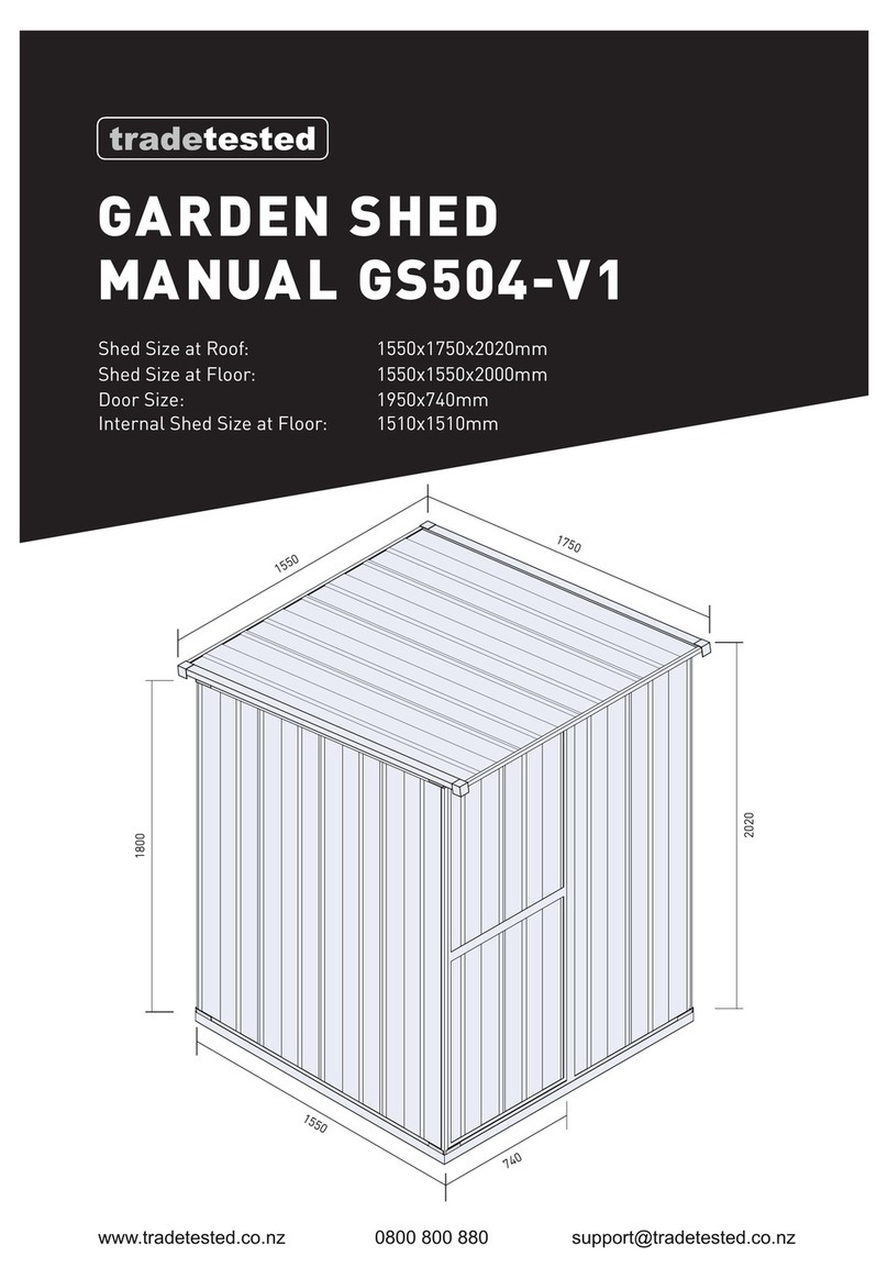 tradetested GS504-V1 User manual