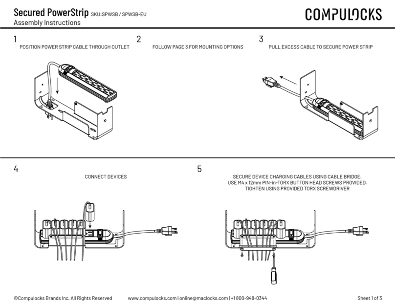 compulocks SPWSB Assembly instructions