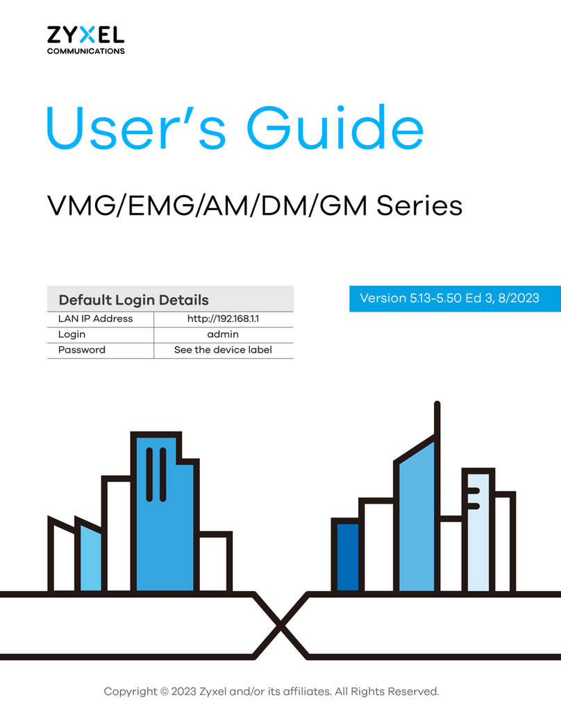 ZyXEL Communications VMG Series user guide