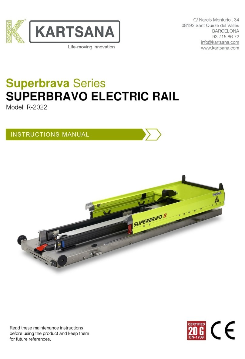 Kartsana SUPERBRAVO 2 instruction manual