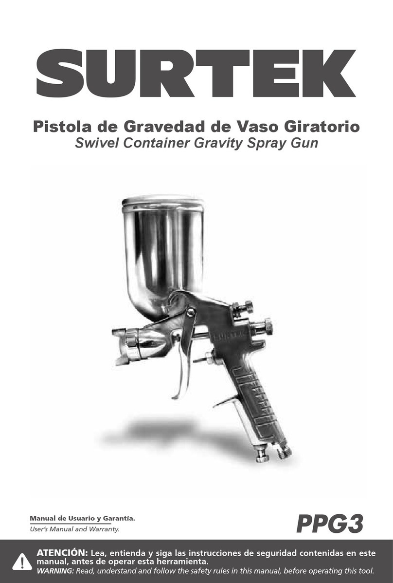 Surtek PPG3 Dimensions and installation guide