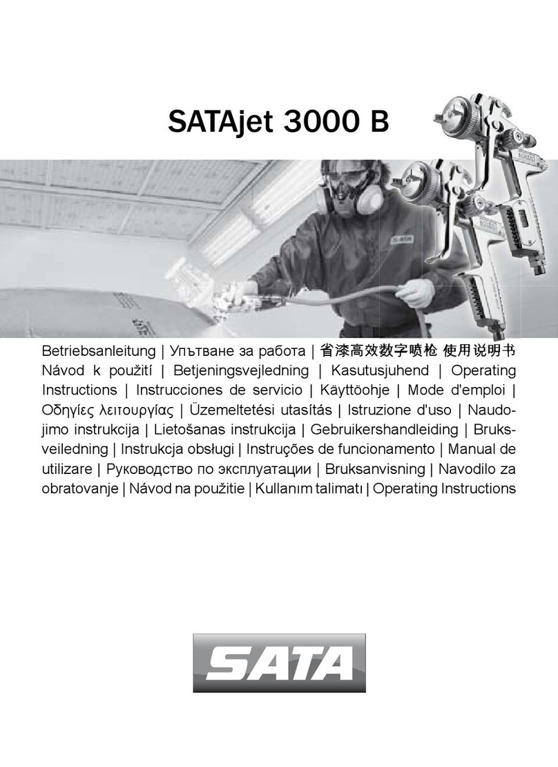 SATA SATAjet 3000 B RP operating instructions