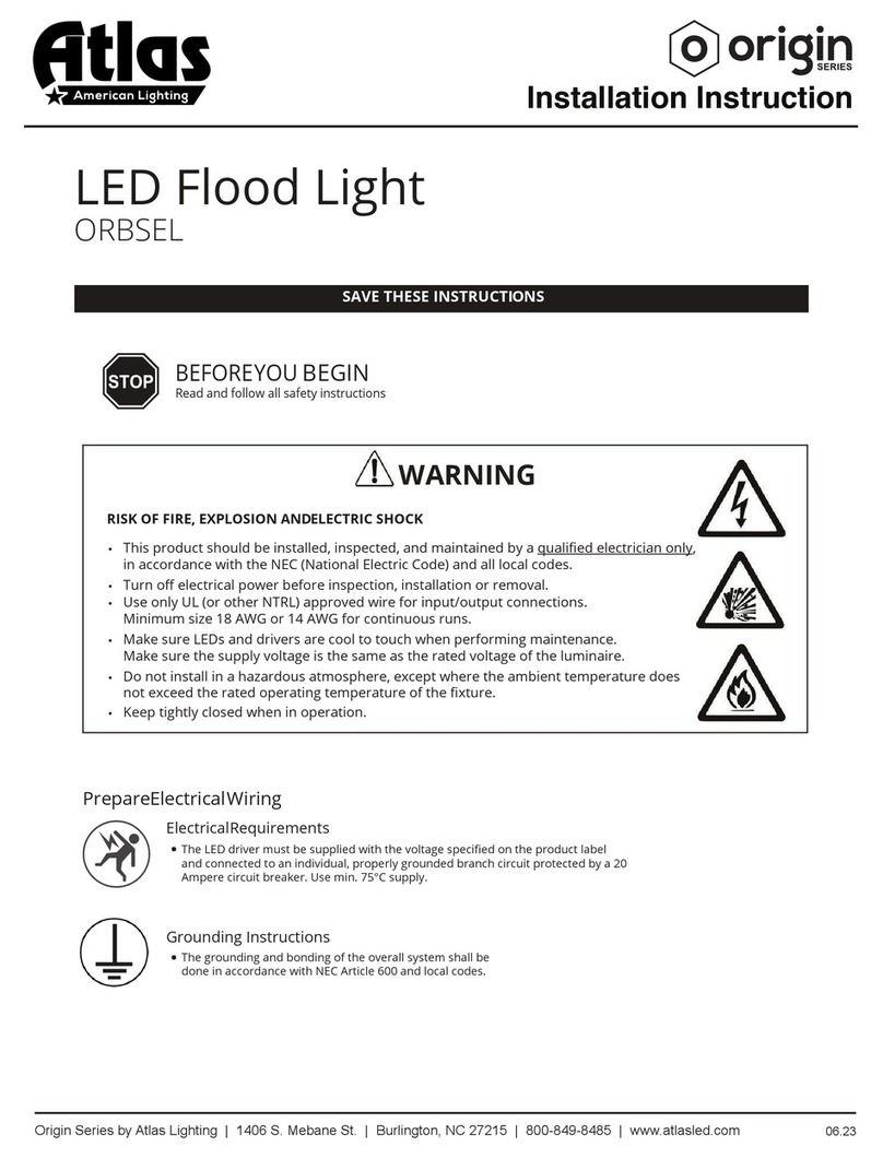 Atlas origin Series installation instructions