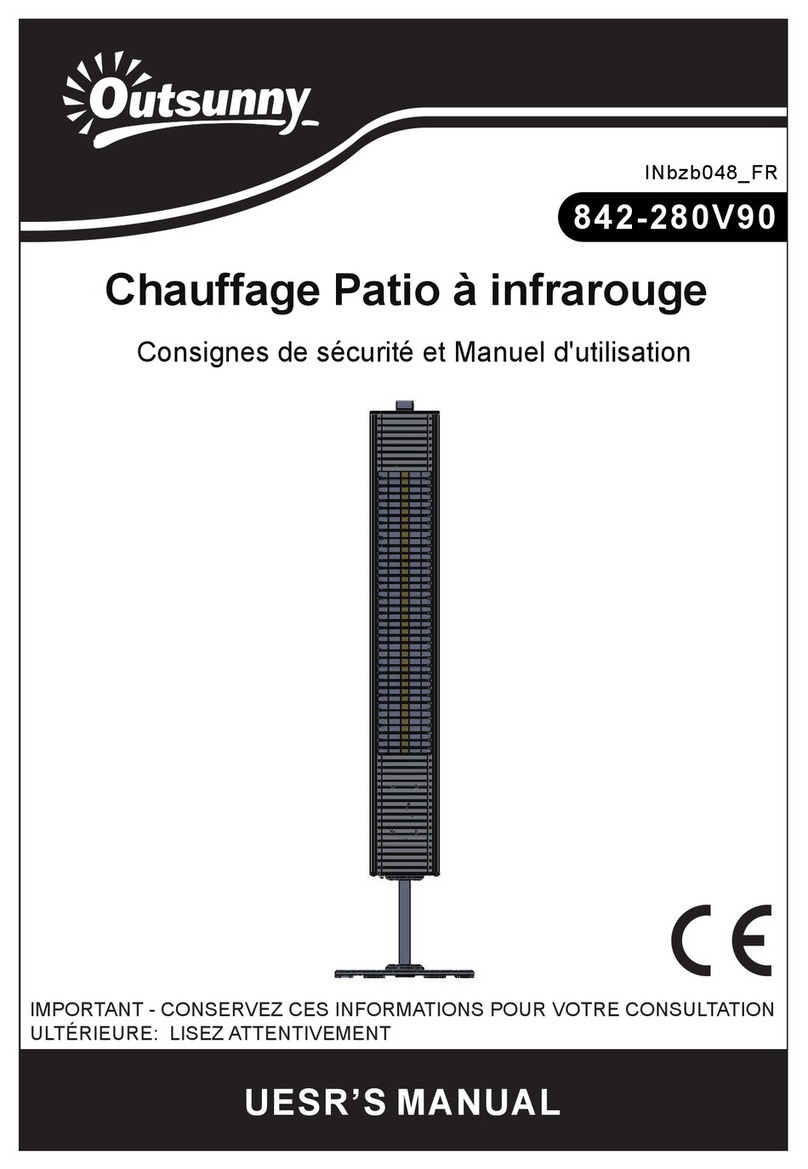 Outsunny 842-280V90 user manual