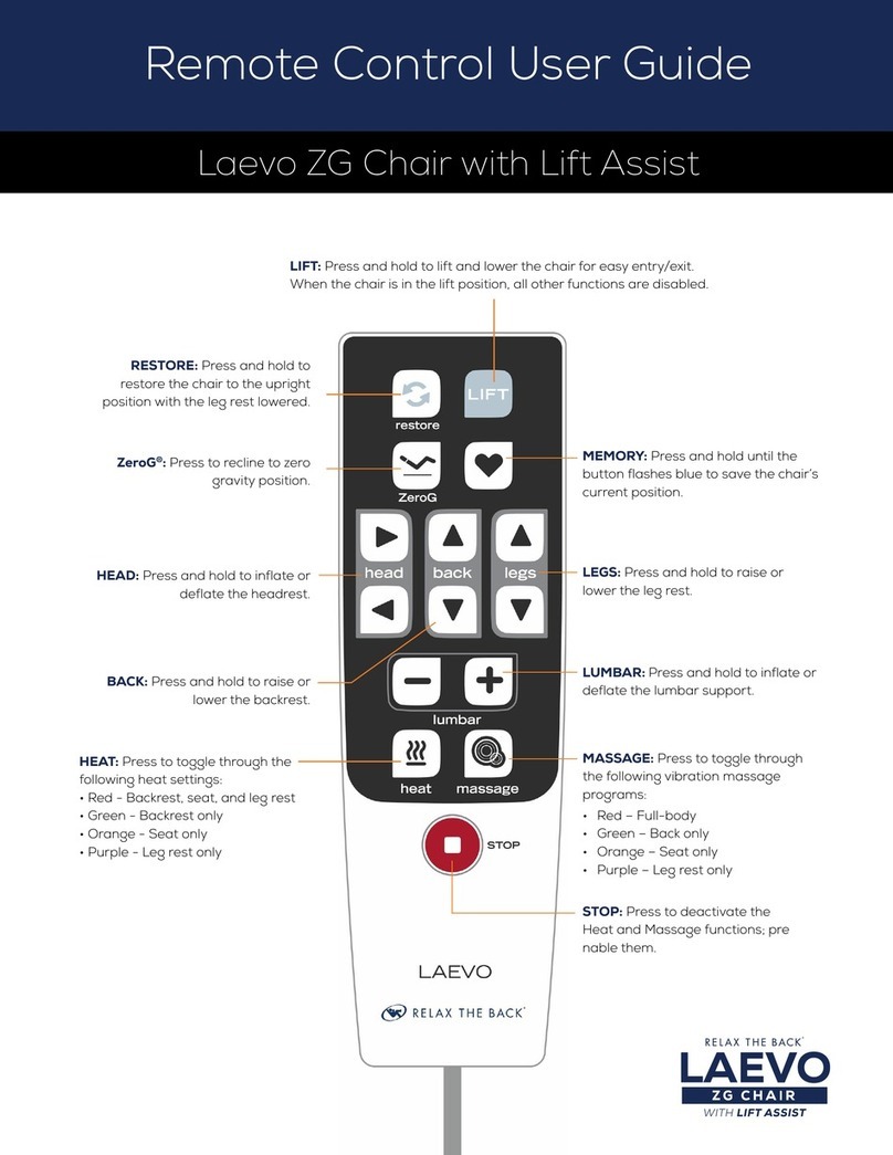 Human Touch Laevo ZG user guide