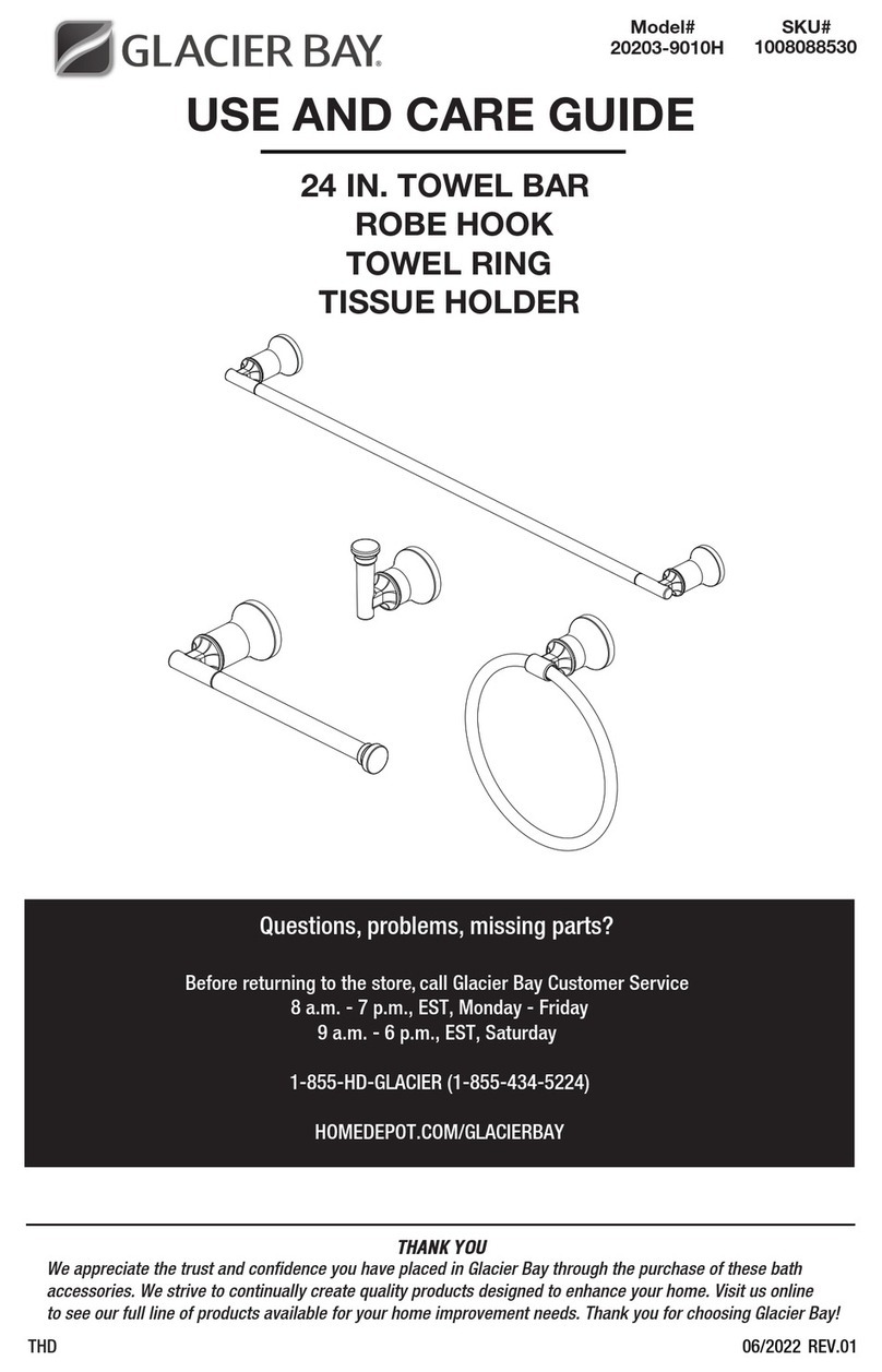 Glacier bay 20203-9010H User manual