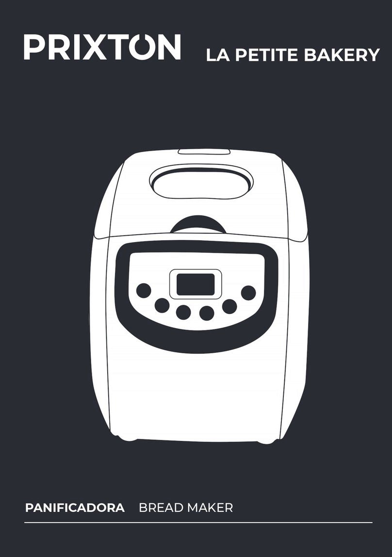 PRIXTON LA PETITE BAKERY manual