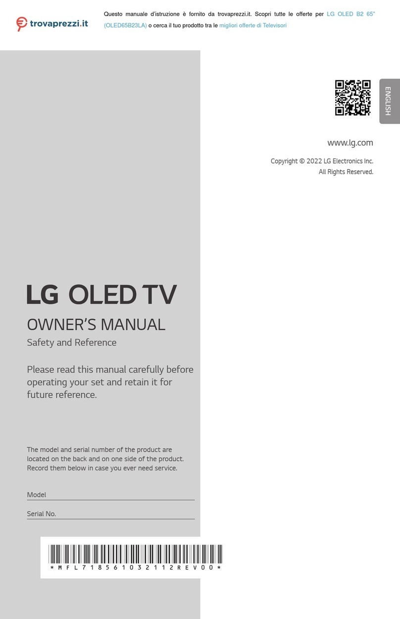 LG OLED B2 User manual