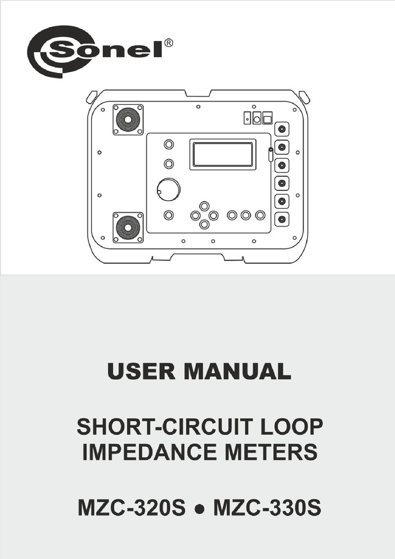 Sonel MZC-320S user manual
