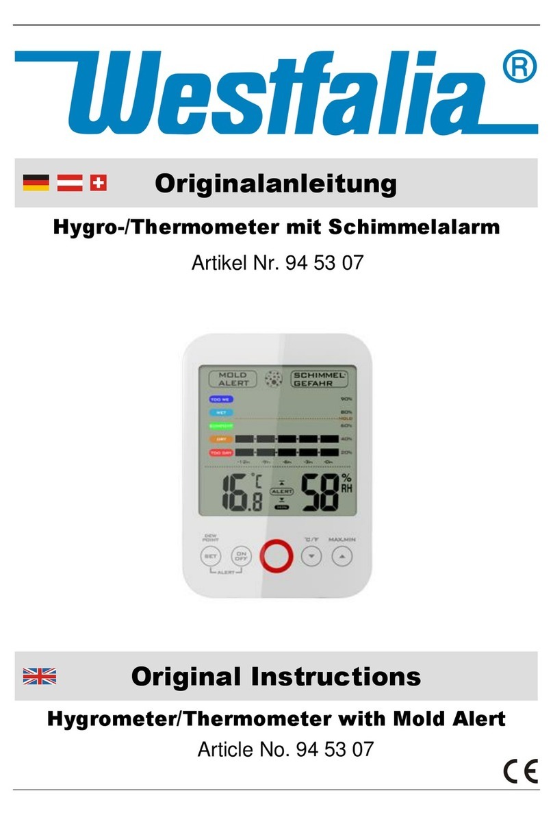 Westfalia 94 53 07 Original instructions