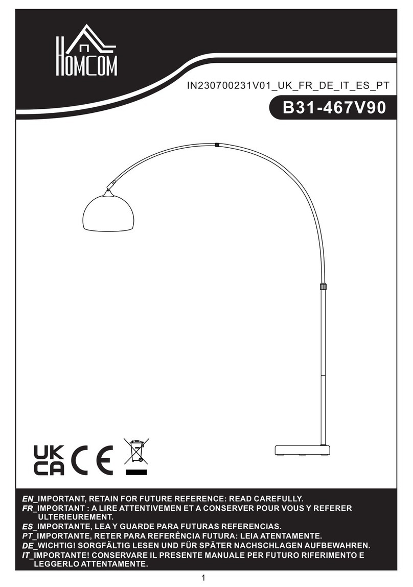HOMCOM B31-467V90 User manual