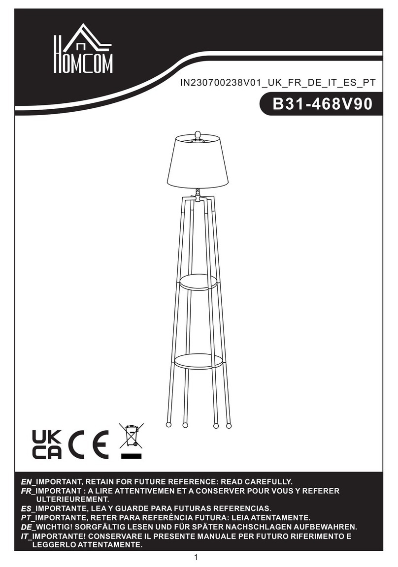 HOMCOM B31-468V90 manual