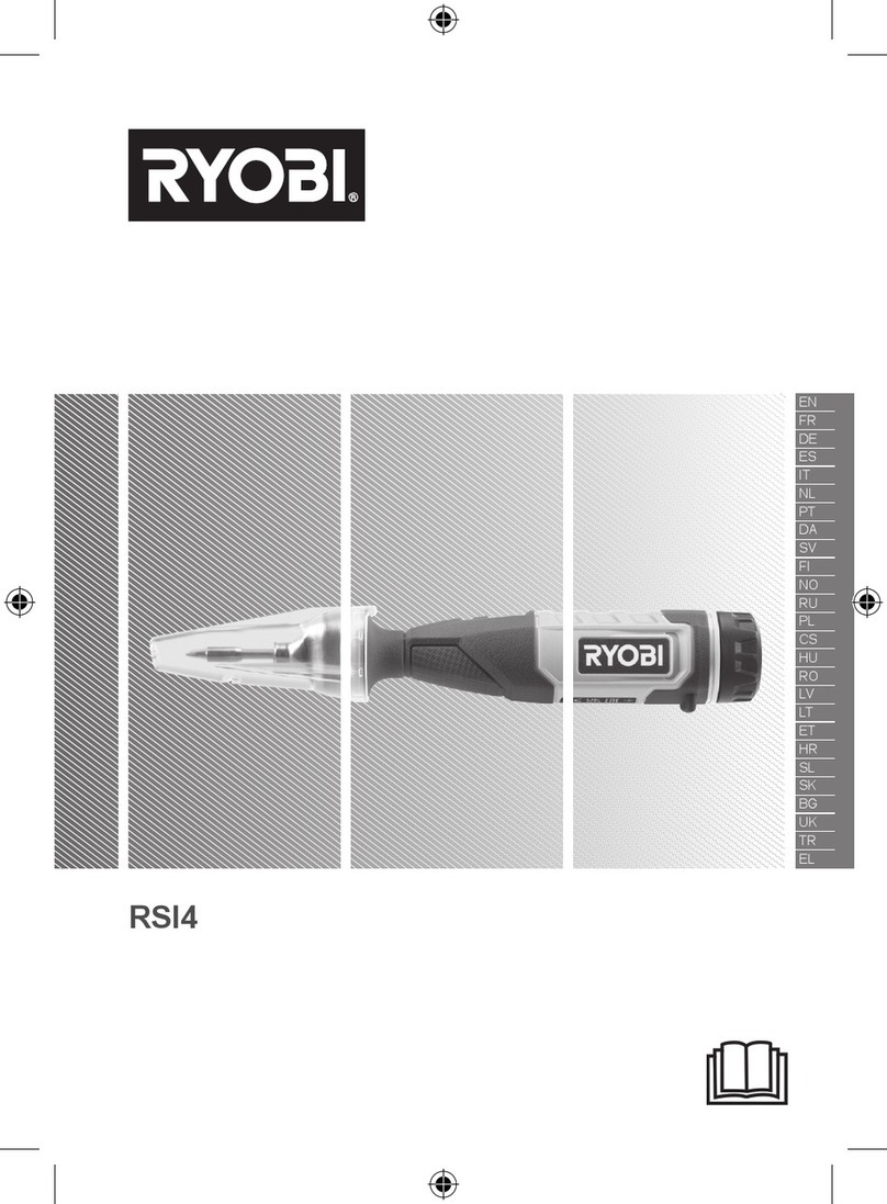 Ryobi RSI4 manual