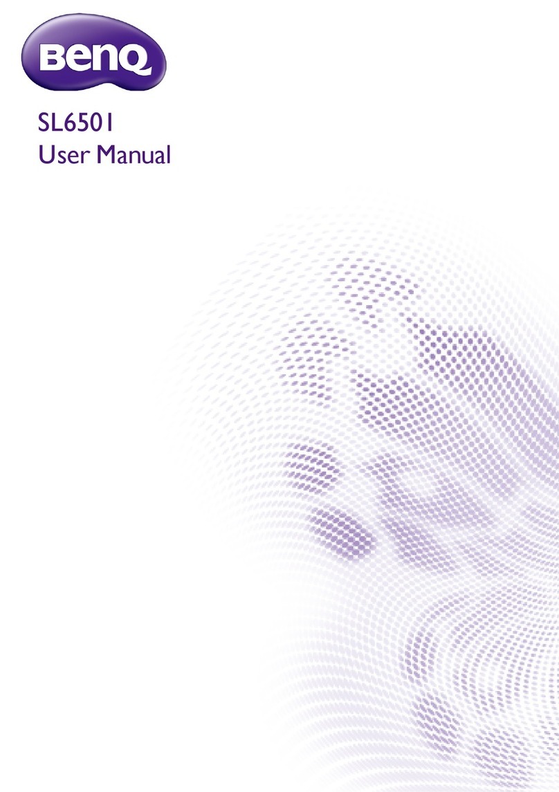 BenQ SL6501 user manual