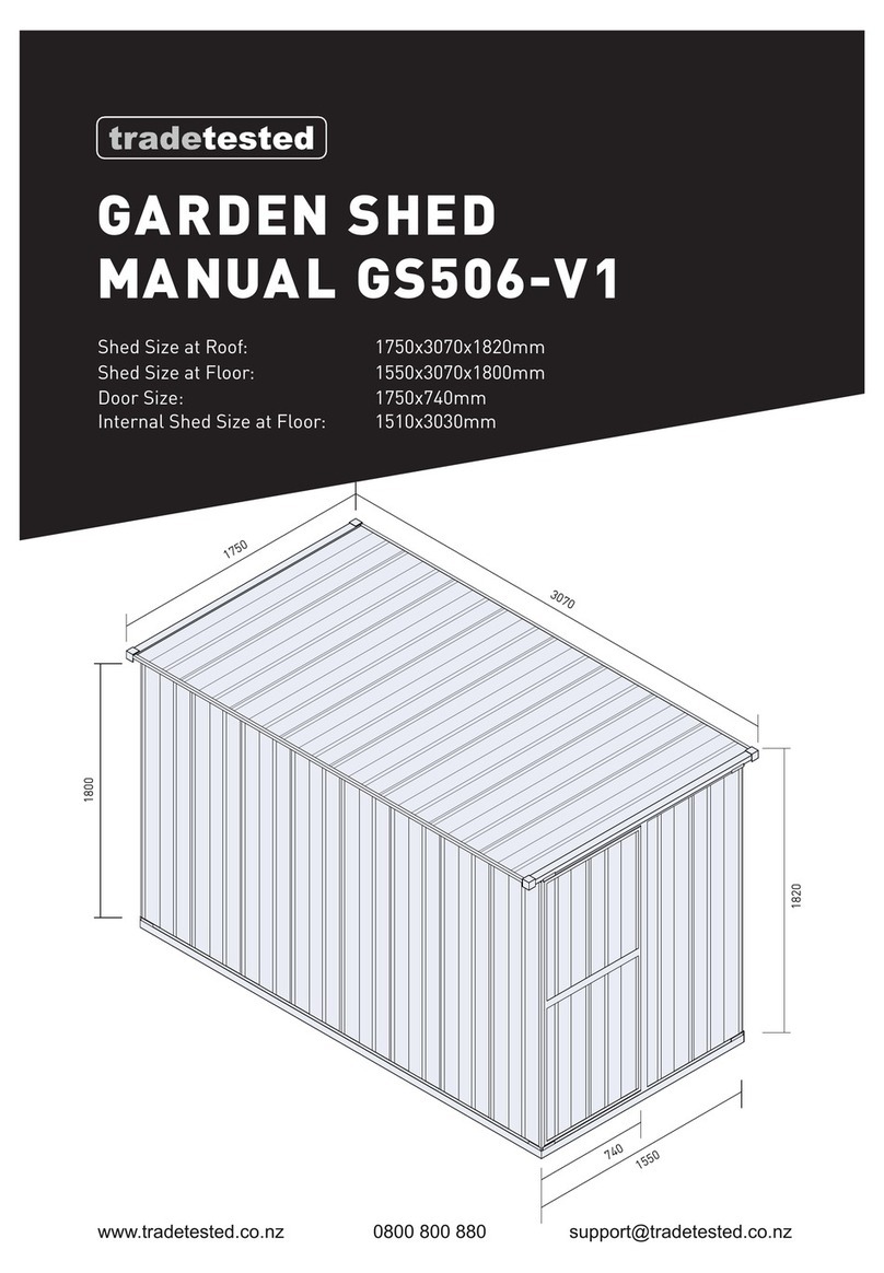 tradetested GS506-V1 User manual