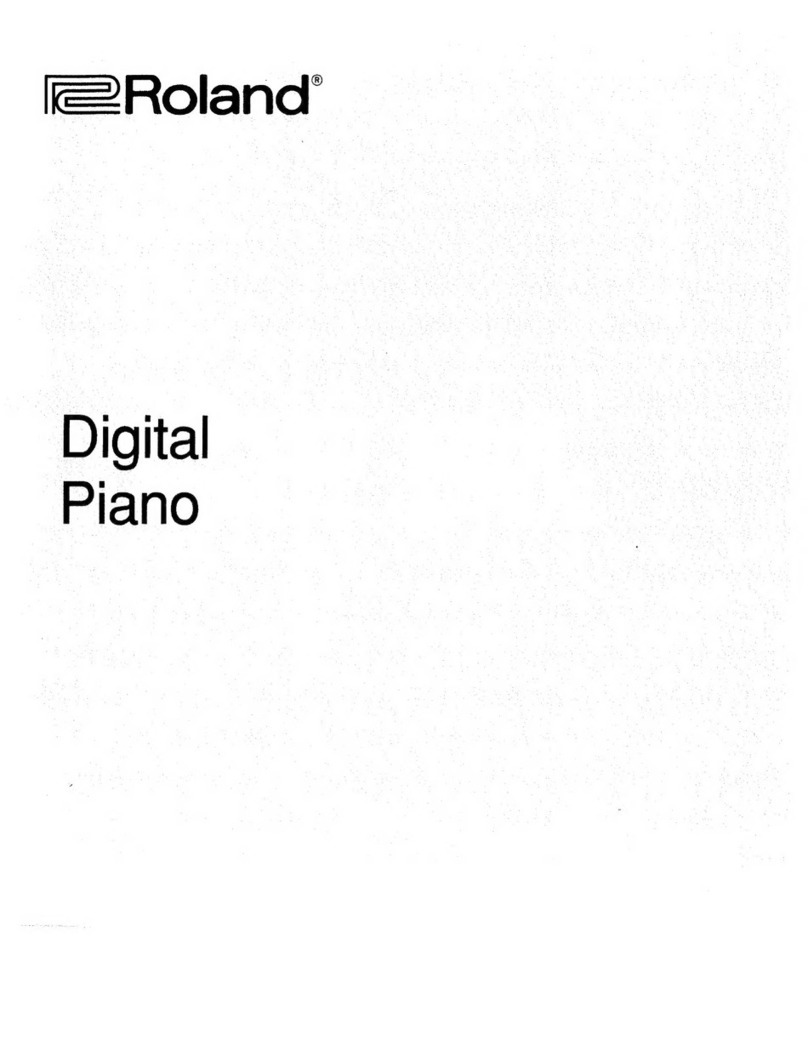 Roland HP 1800e User manual