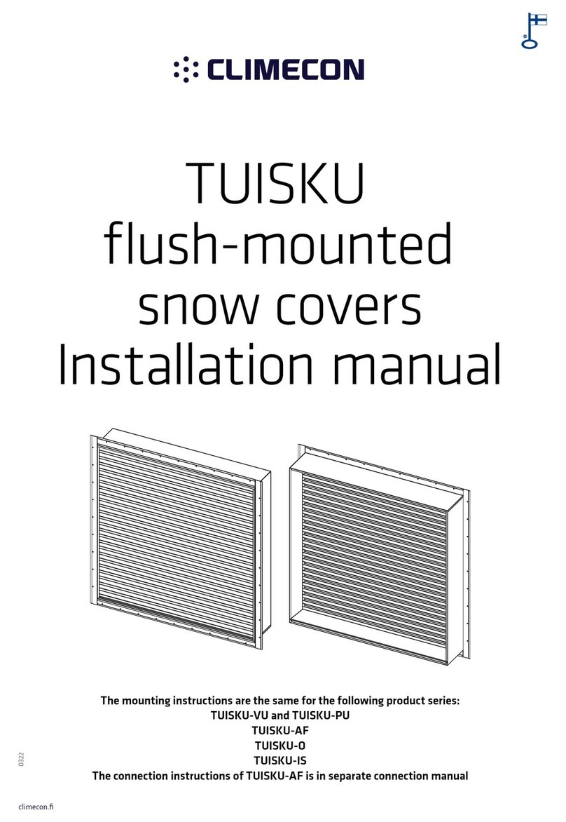 Climecon TUISKU User manual