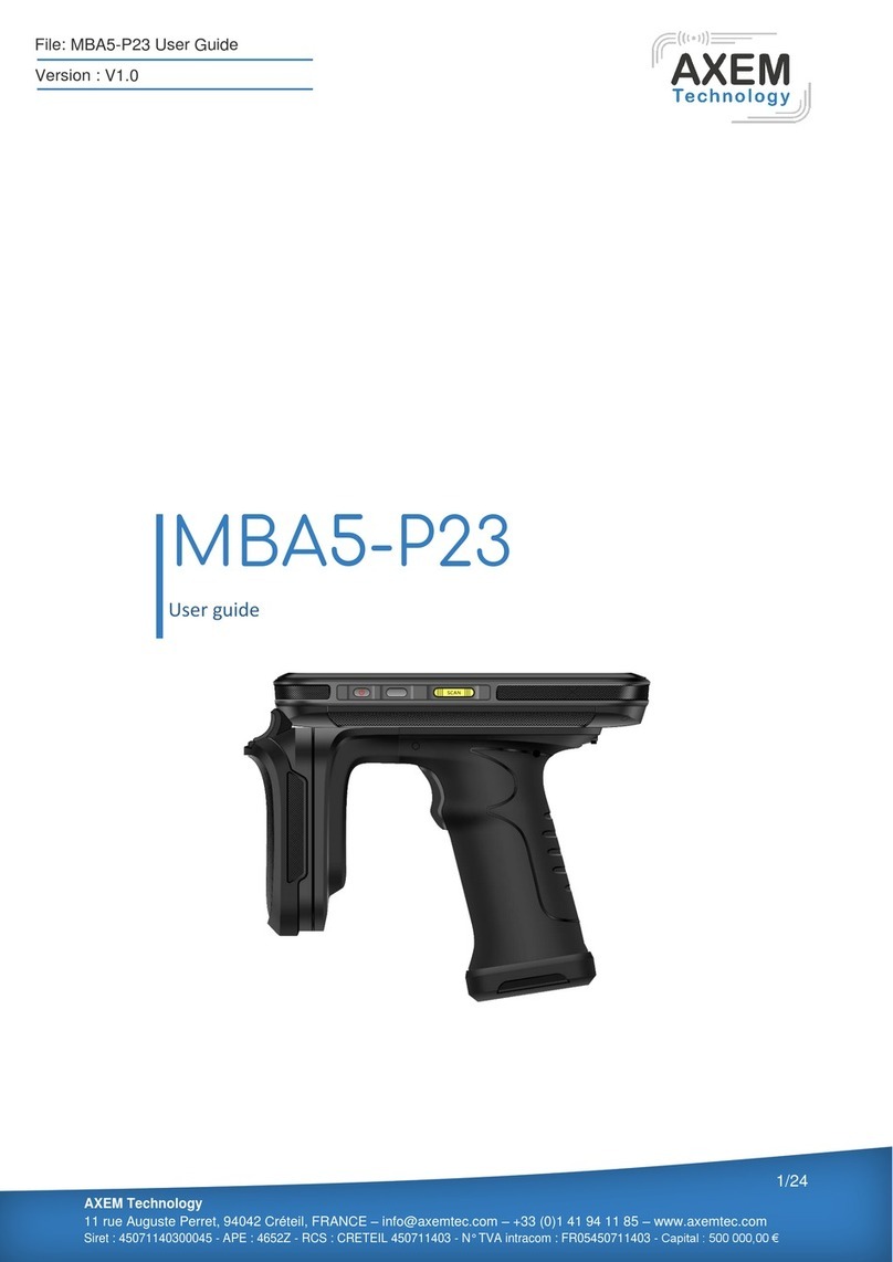 AXEM Technology MBA5-P23 user guide