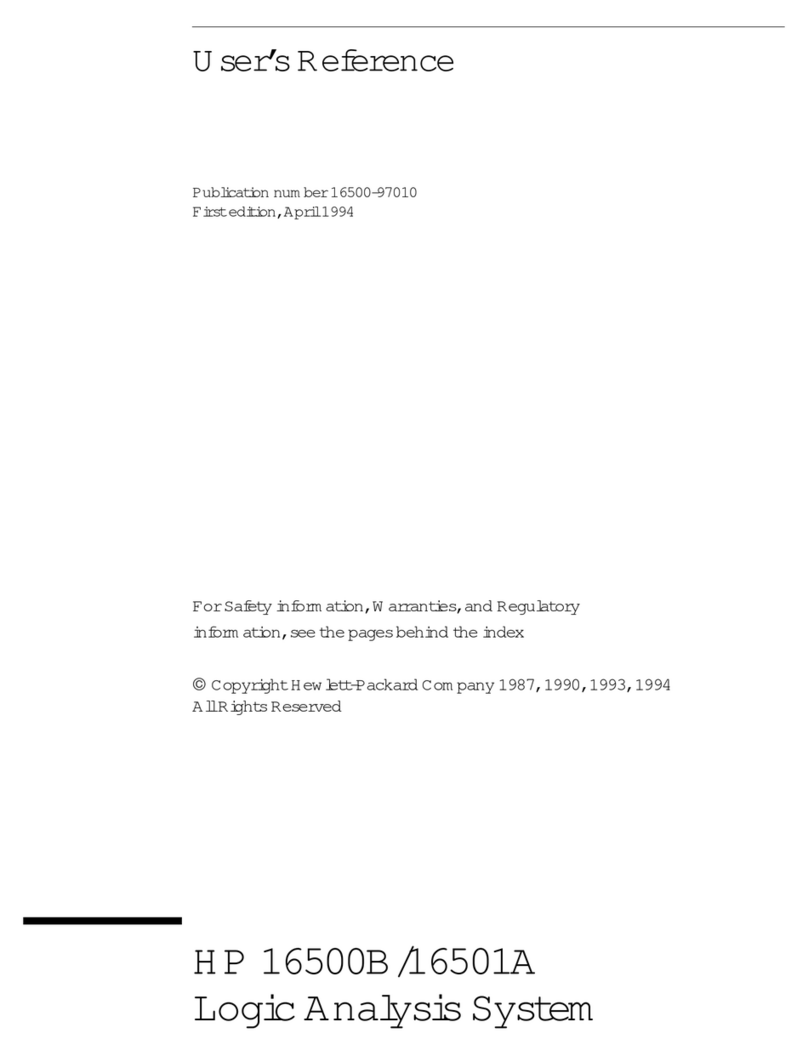 HP HP 16500B Service manual