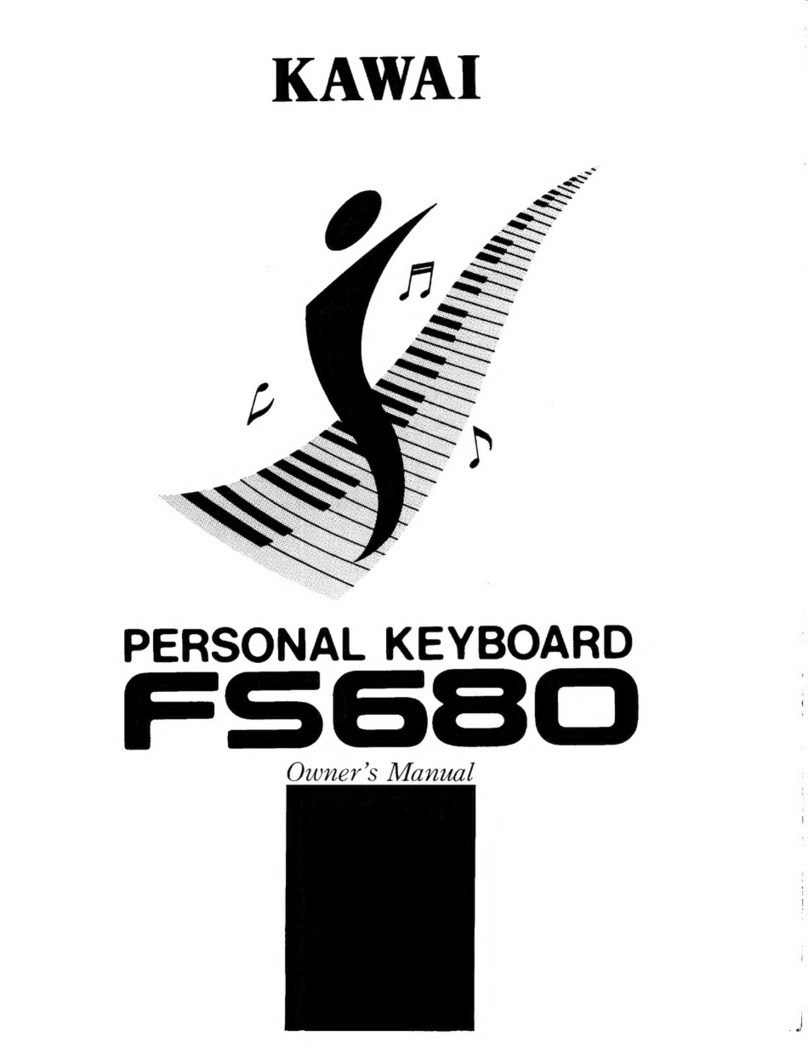 Kawai FS680 User manual