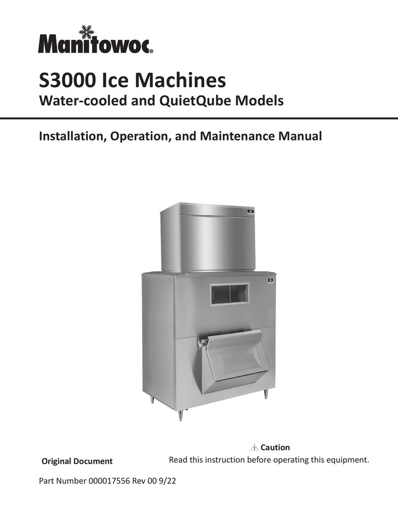 Manitowoc S3000 User manual