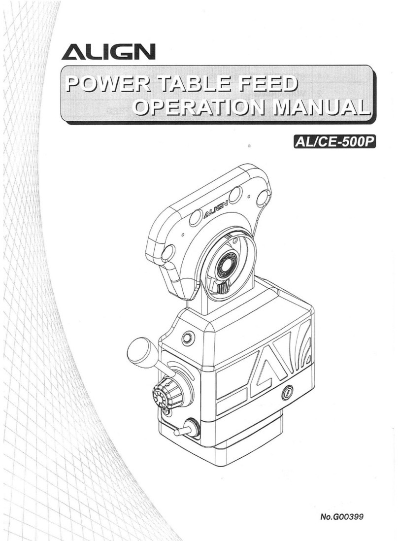 Align AL/CE-500P Operation manual