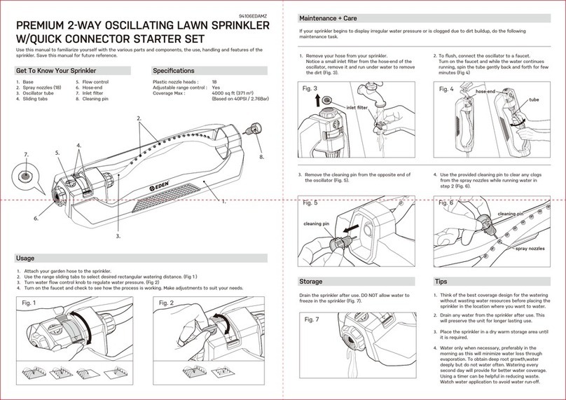 Eden 94106EDAMZ User manual