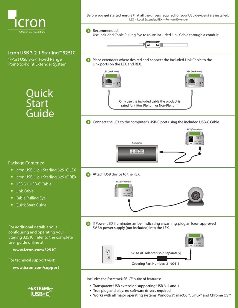 Maxim Integrated Icron Starling 3251C quick start guide