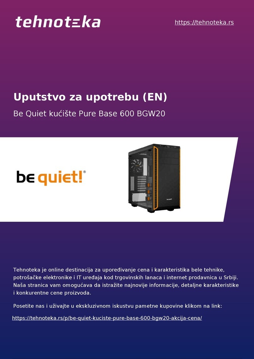 BE QUIET! BGW20 user manual