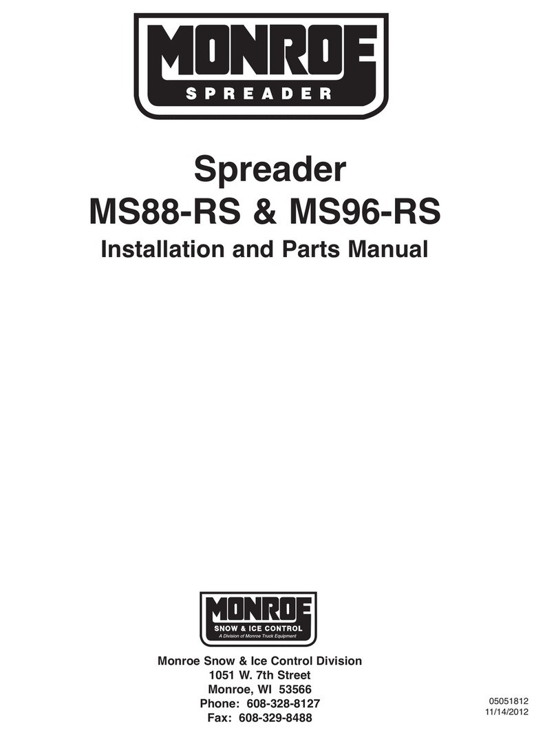 Monroe MS88-RS User manual