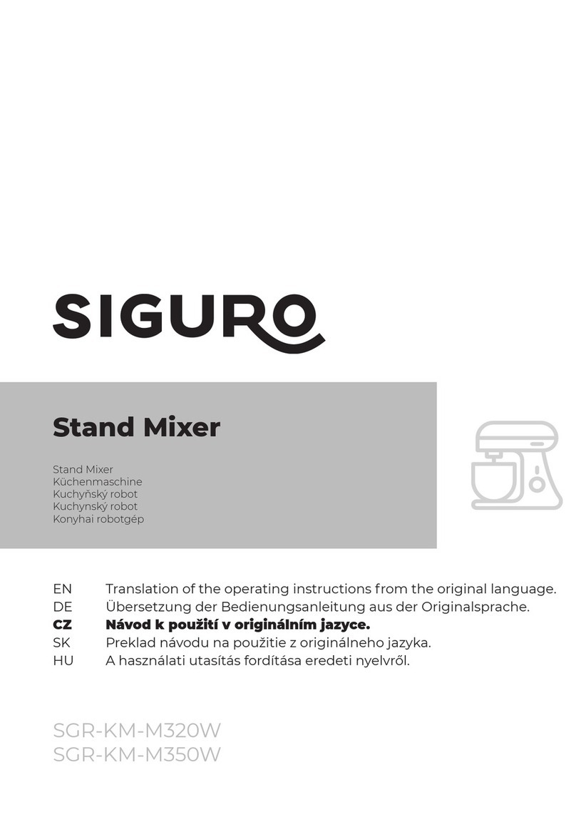 SIGURO SGR-KM-M320W Operating instructions