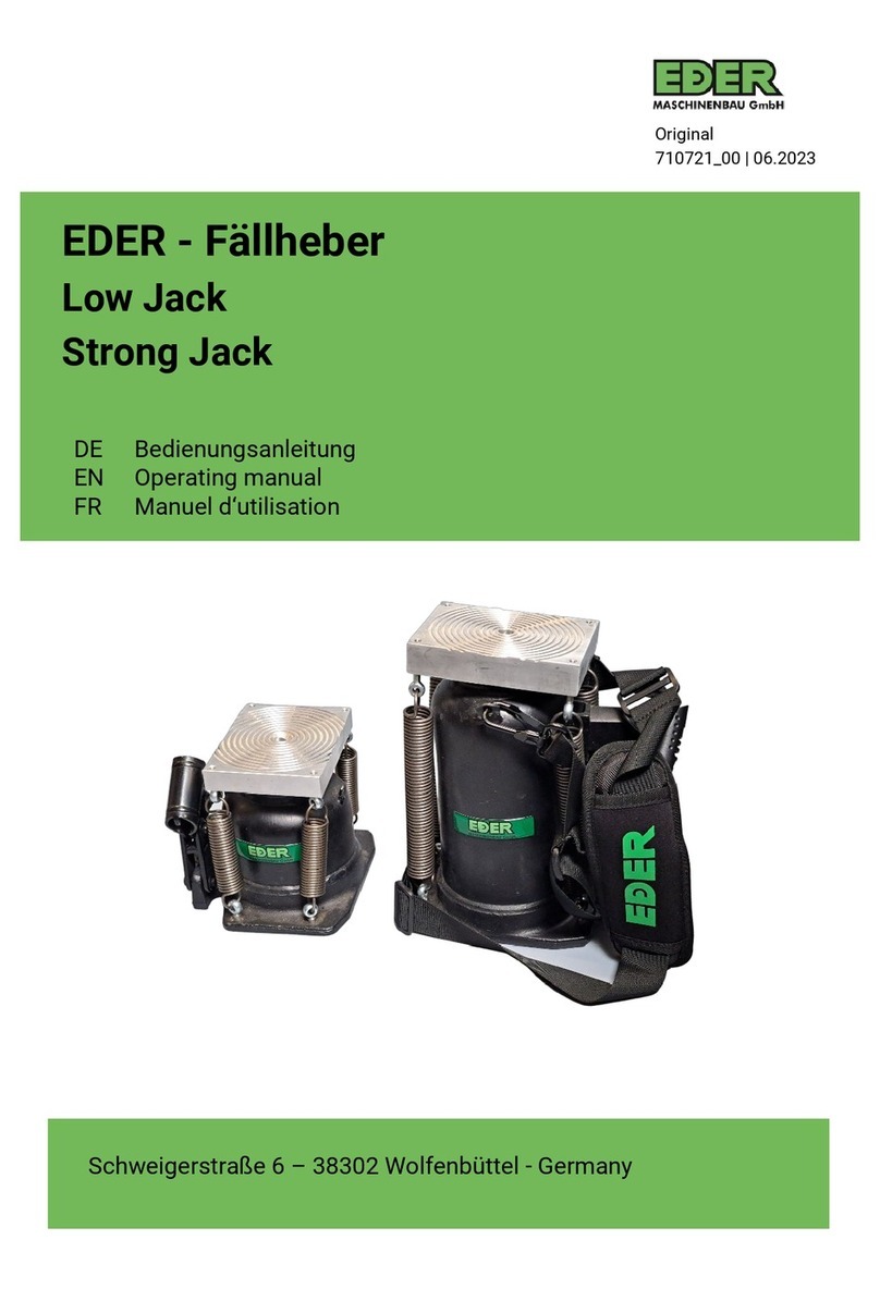 EDER Low Jack operating manual EDER Low Jack operating manual