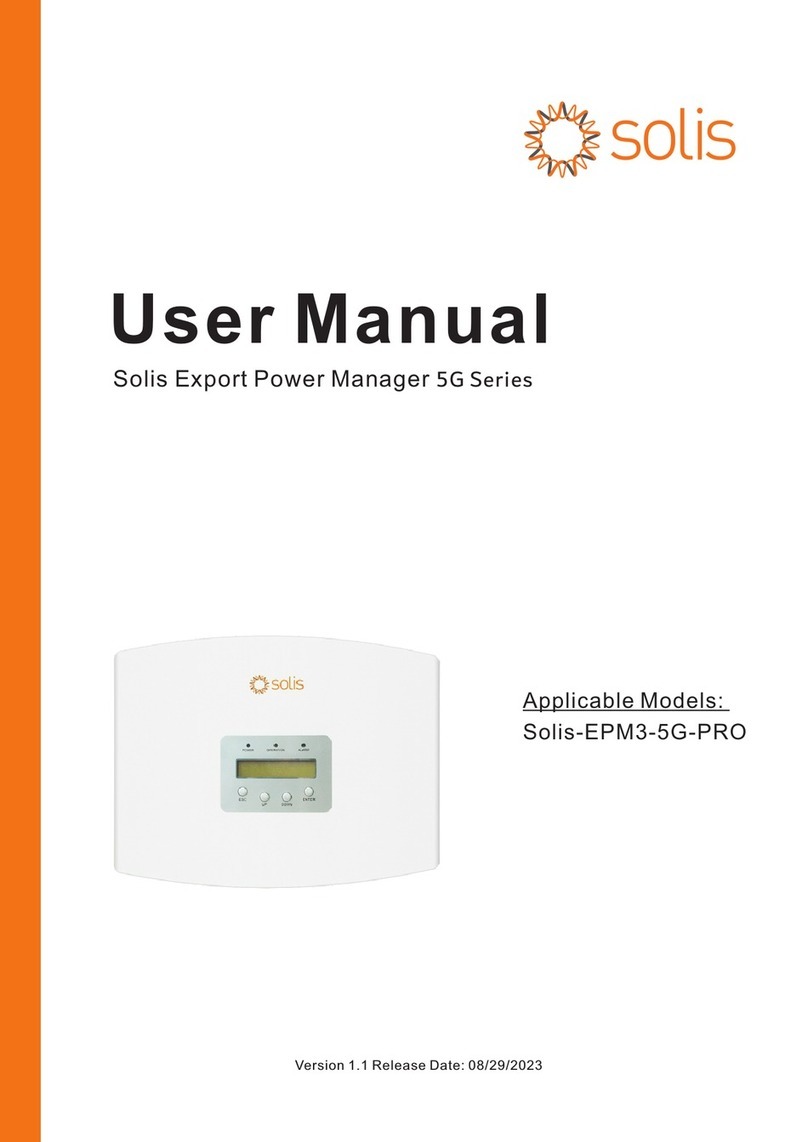 SOLIS RHI-HV 5G Series User manual