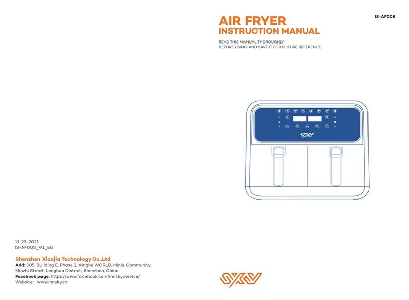 Innsky IS-AF008 instruction manual