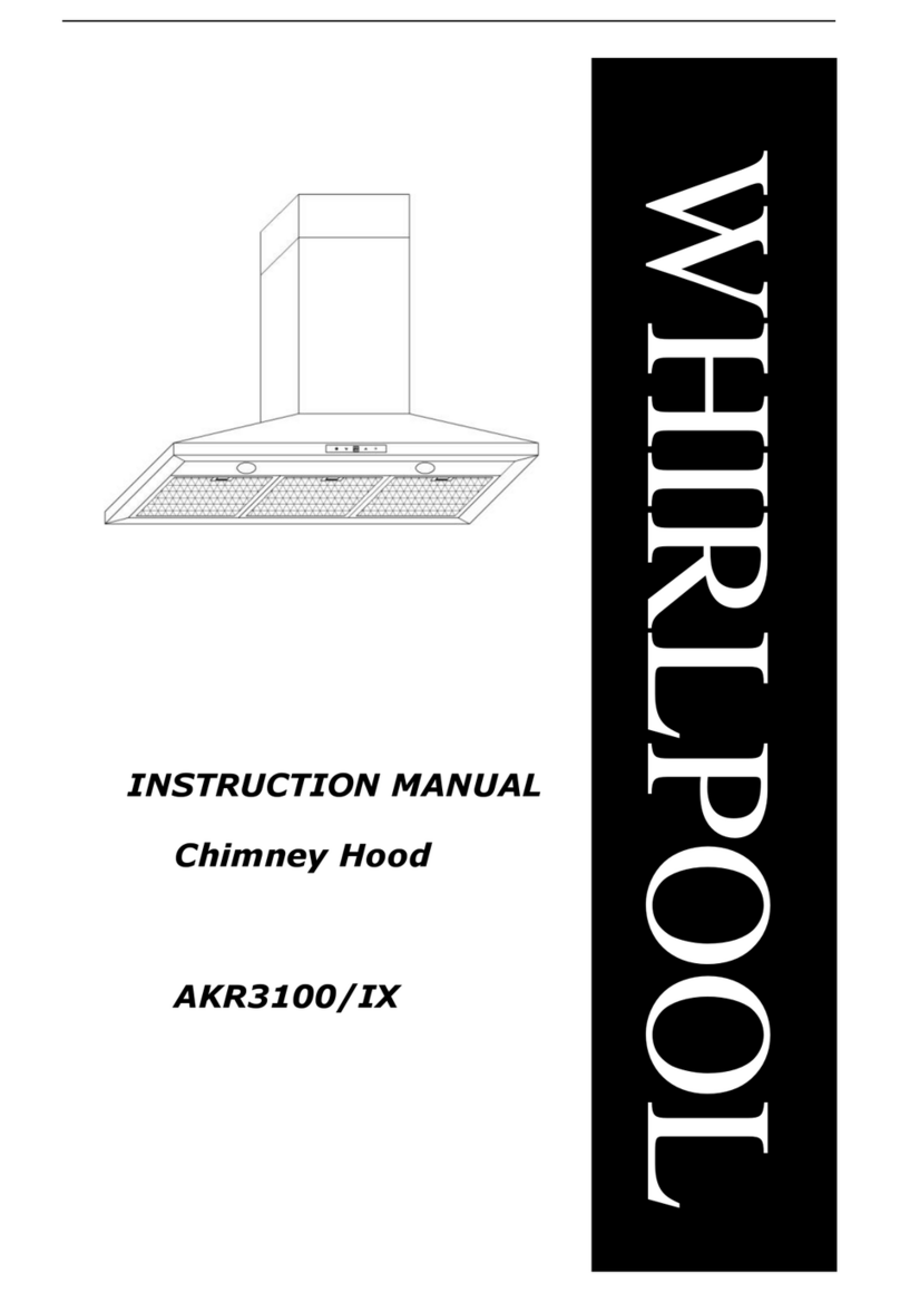 Whirlpool AKR3100/IX instruction manual
