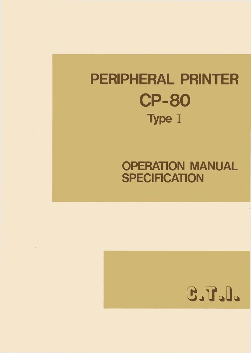 CTI CP-80 User manual