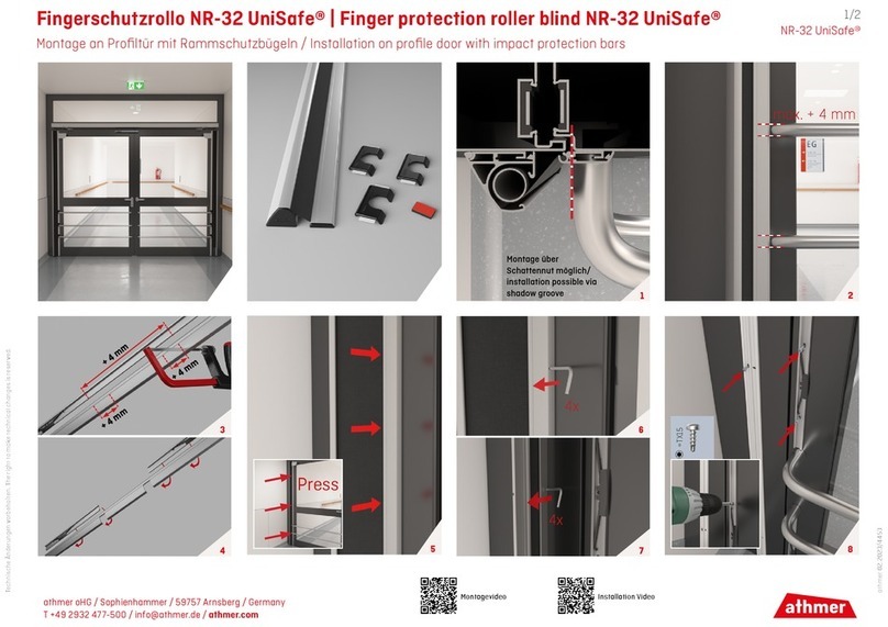 Athmer UniSafe NR-32 Installation