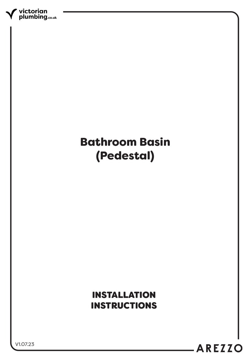 Victorian Plumbing Arezzo installation instructions