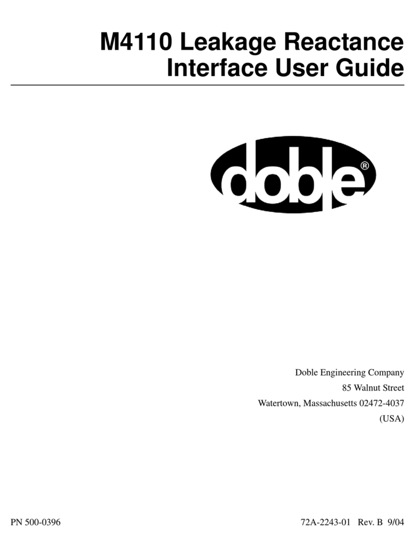 doble M4110 user guide