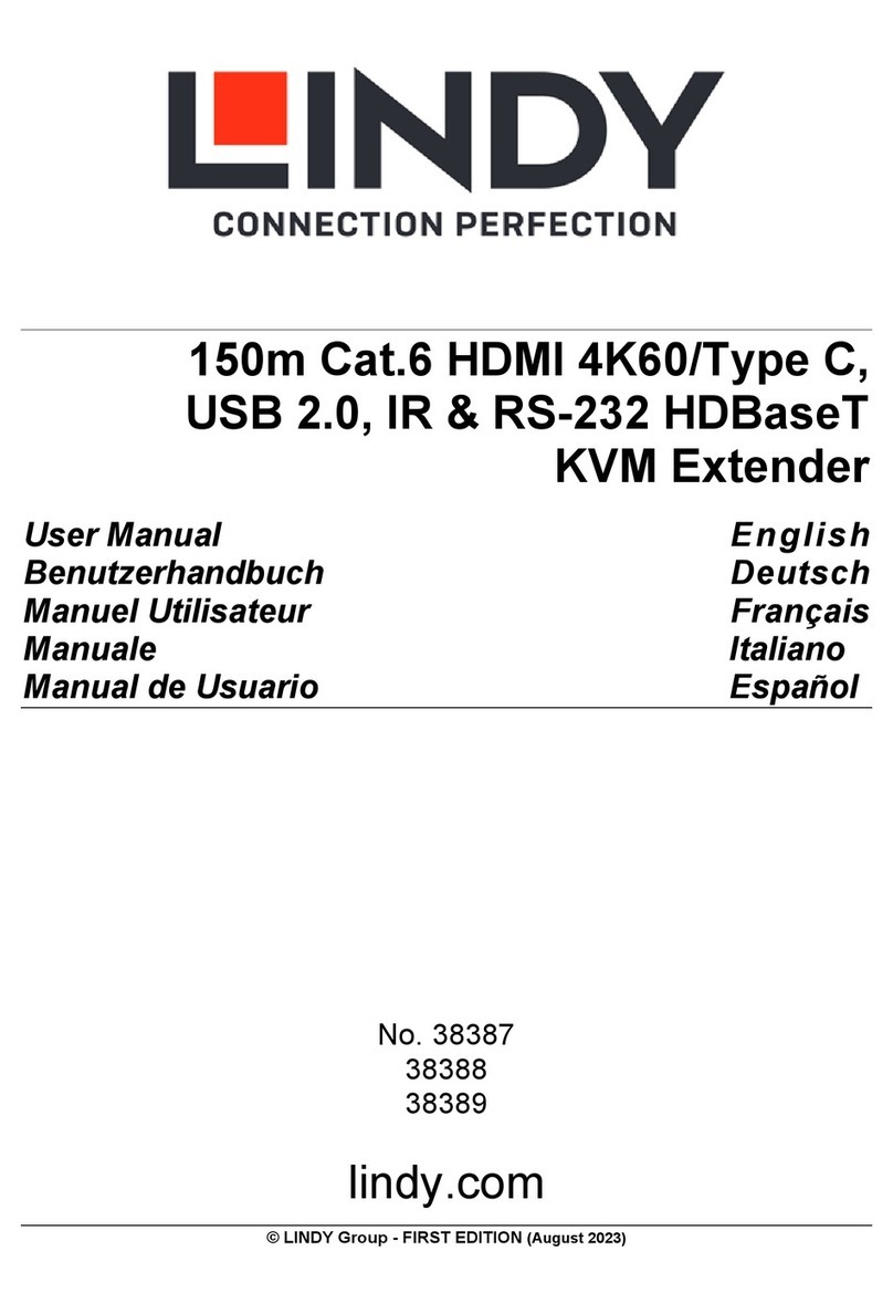 Lindy 38387 user manual