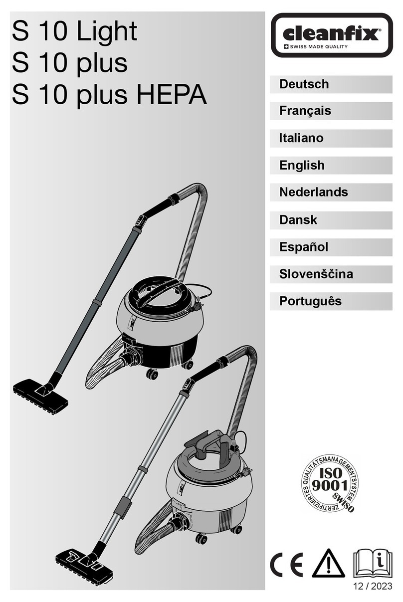 Cleanfix S 10 Light User manual