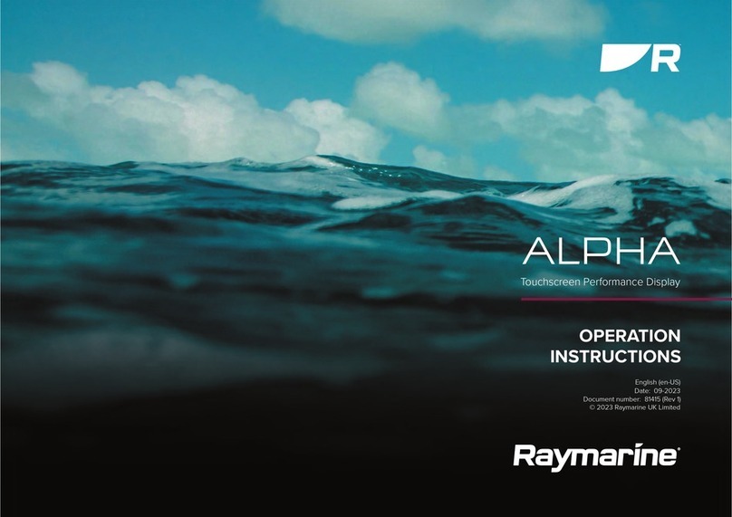 Raymarine ALPHA User manual Raymarine ALPHA User manual