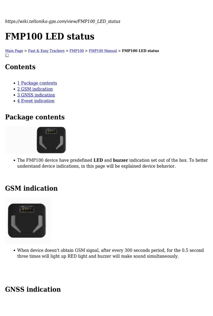 Teltonika FMP100 User manual