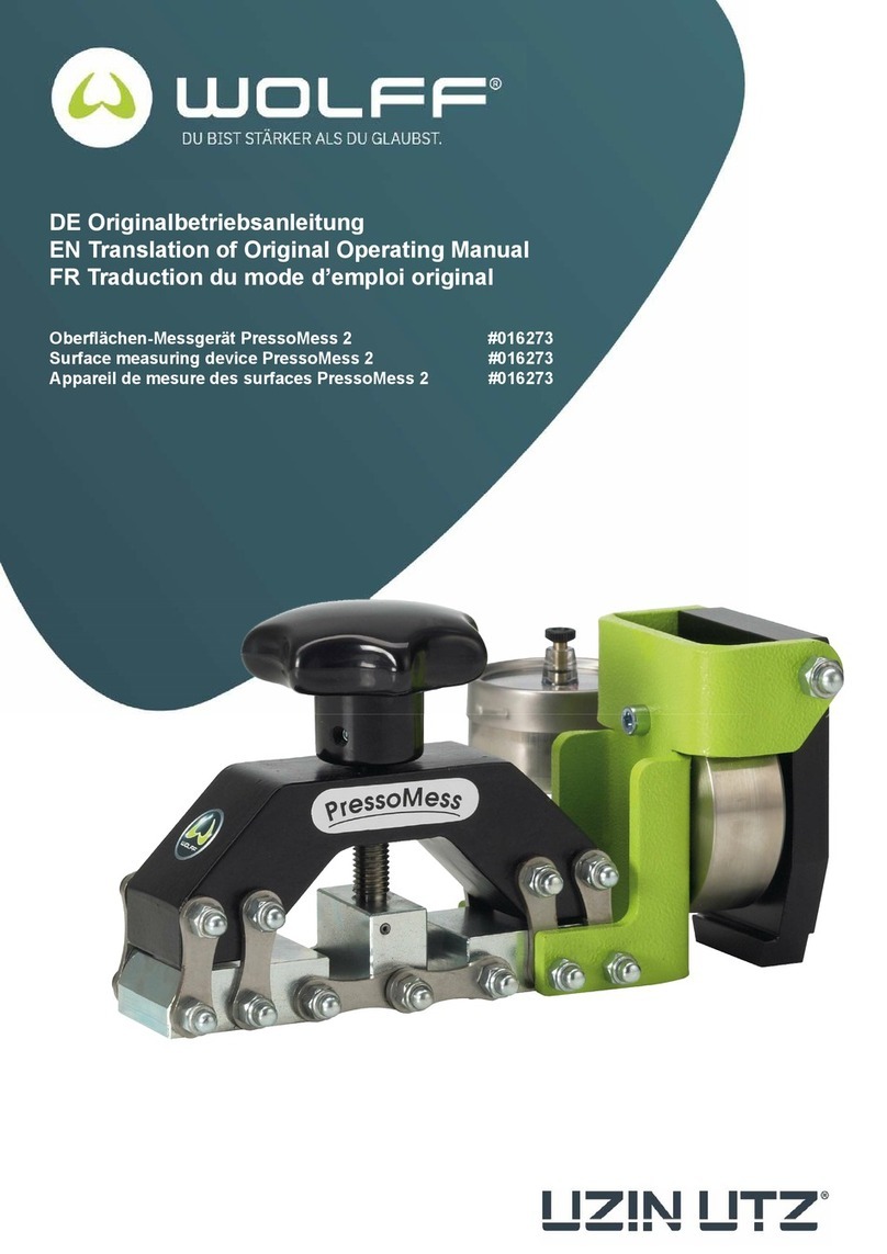 WOLFF PressoMess 2 Operation manual