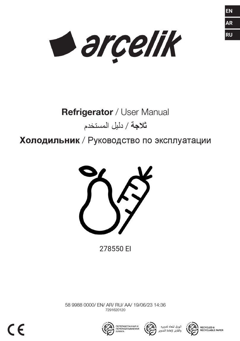 arcelik 278550 EI User manual
