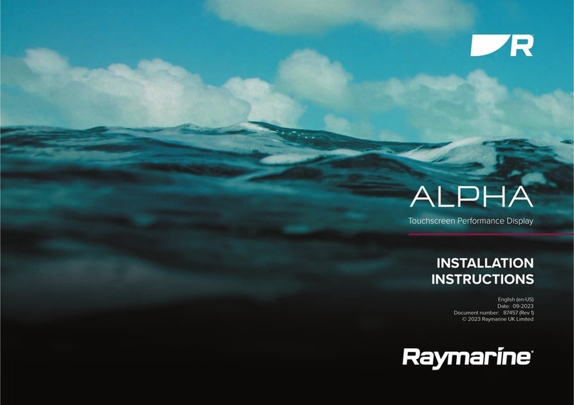 Raymarine ALPHA User manual